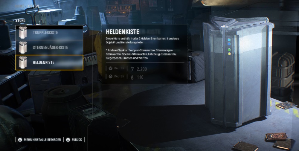 Lootbox Star Wars: Battlefront 2